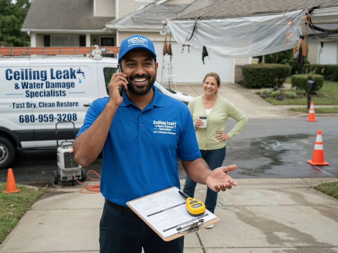 Ceiling Leak Cleanup Perryville, AR FAQs