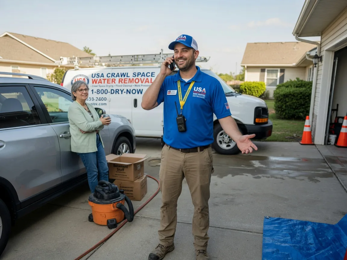 Crawl Space Water Removal Perryville, AR FAQs